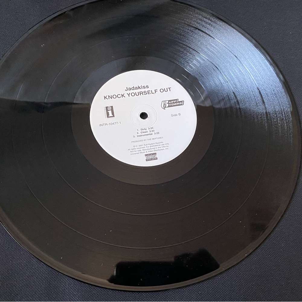Jadakiss Knock Yourself Out vinyl record the lox Neptunes nerd Pharrell Clipse